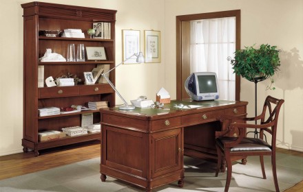 Bookcase 808/G, writing desk 807/G