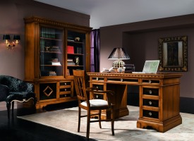 Writing desk 5019/G, bookcase 5018/G